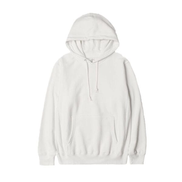 460g heavy-duty premium gray cotton hooded sweatshirt for women with thick velvet and loose solid color hoodie for men in autumn and winter - Image 2